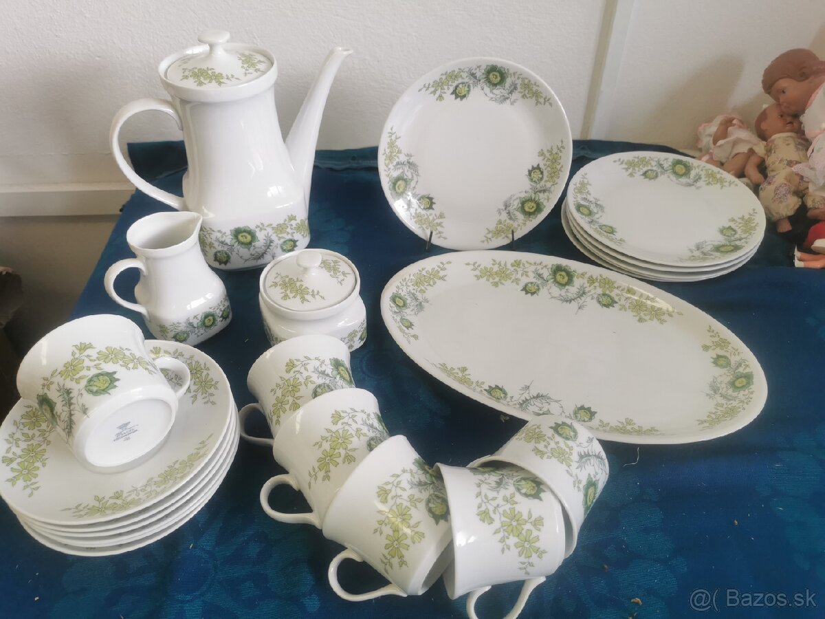 Thun porcelán, čajový set, dezertna sada, kávová súprava