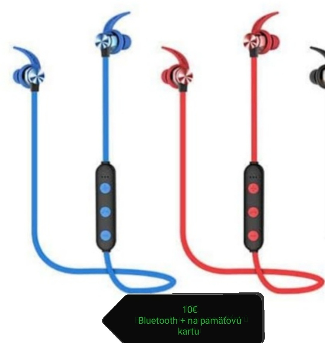 Bluetooth slúchadlá aj na pamäťovú kartu