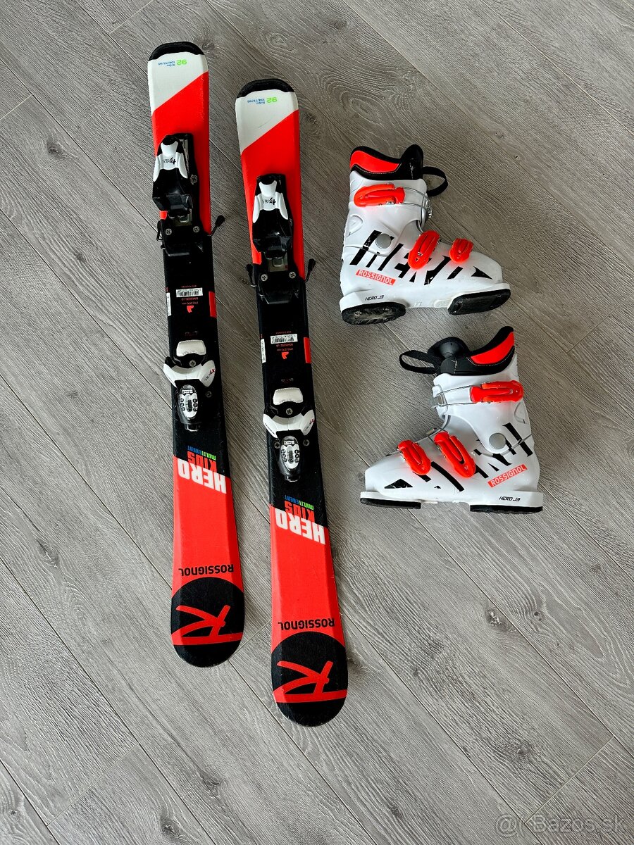 detske lyze rossignol hero 92cm