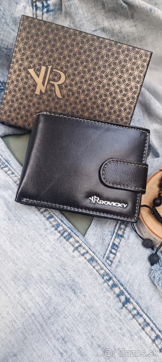 Kožená  chlapčenská  peňaženka