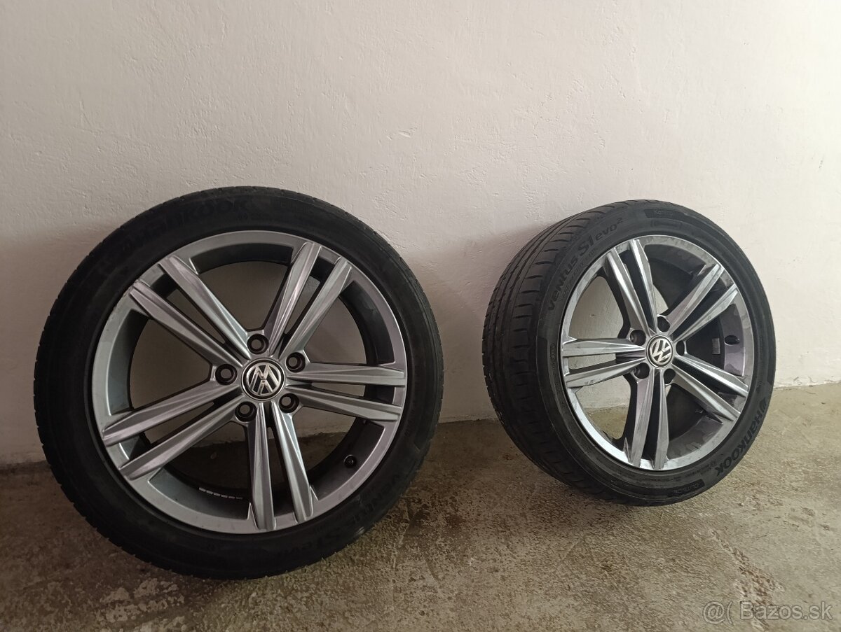 Elektróny 17 palcové VW Golf R line