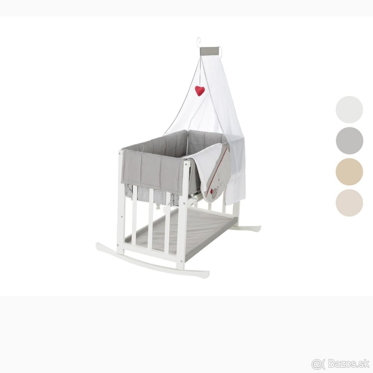Detská postieľka a kolíska