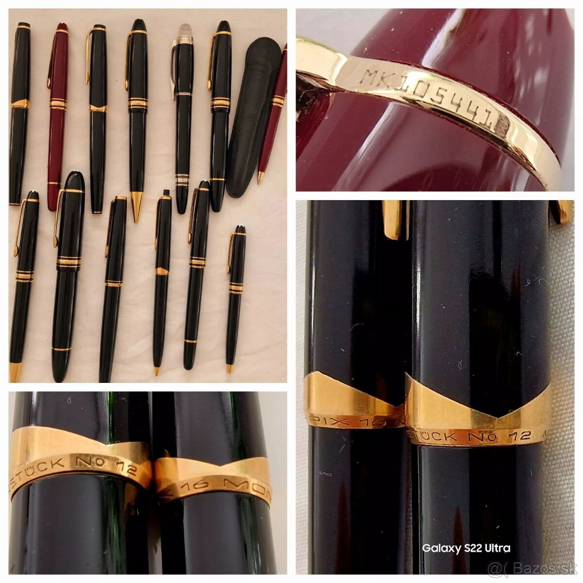 Montblanc Meisterstücks z guľôčkového pera na plniace pero (