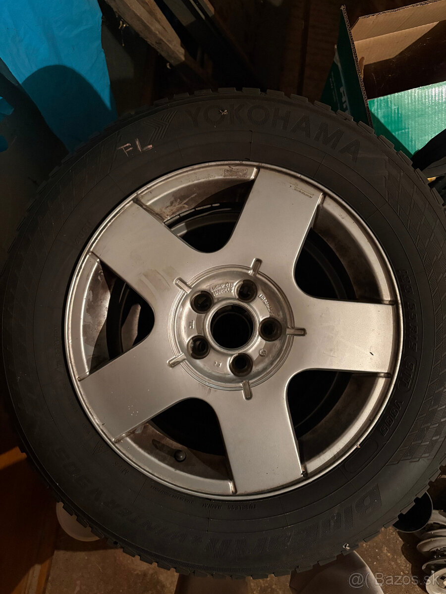 Zimné Yokohama pneu na Diskoch R15