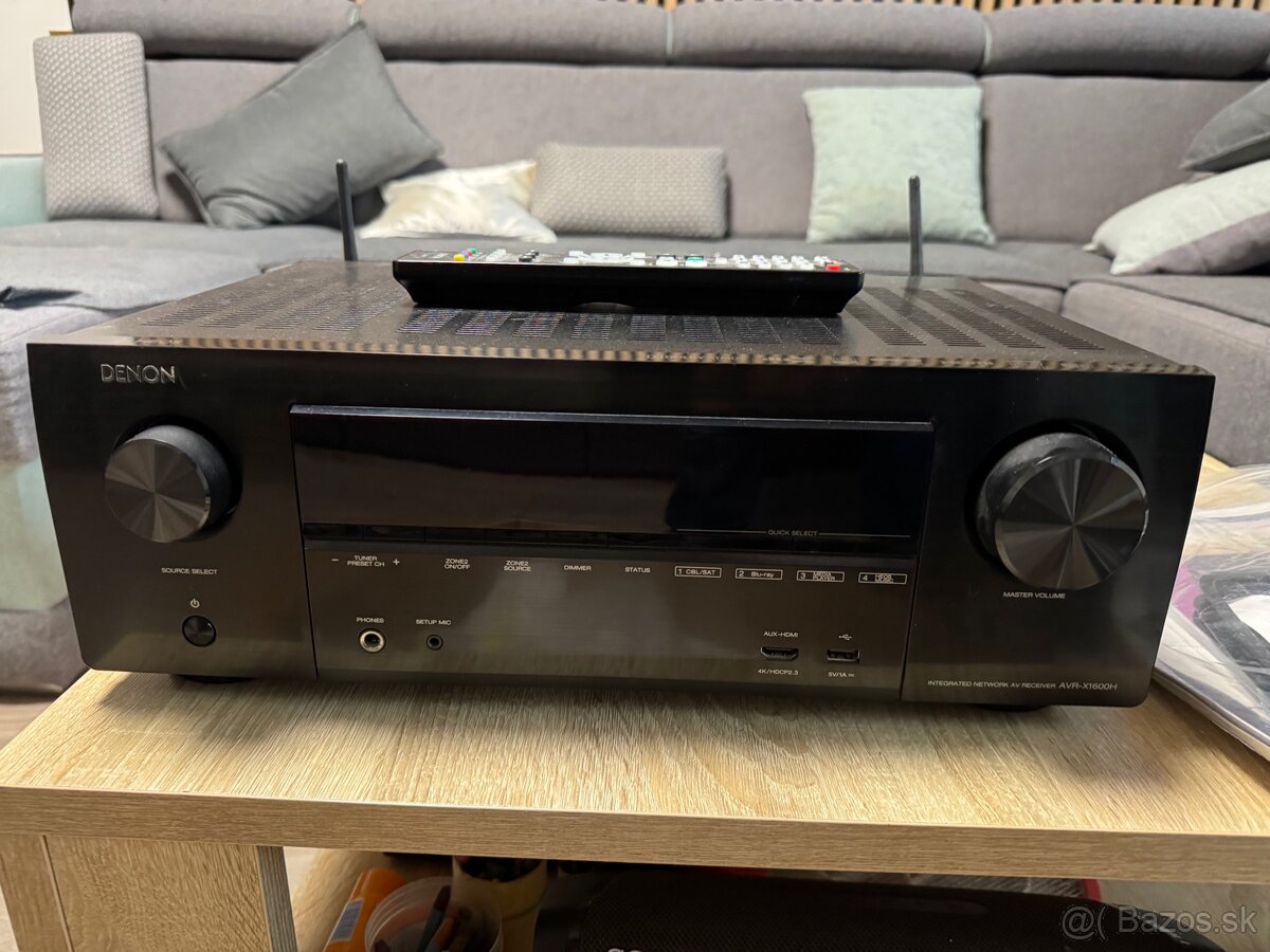 Denon avr-x1600H reciver 7.2