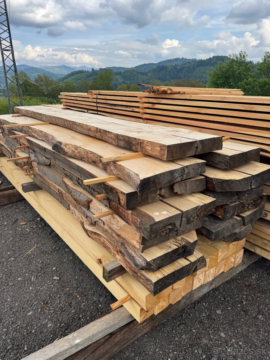 Bukové fošne 7,5cm hrúbka