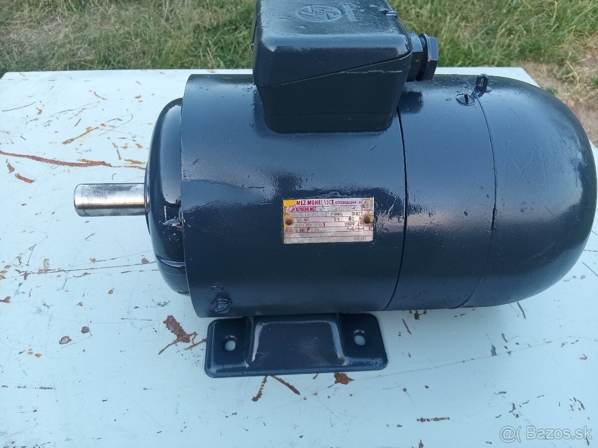 Elektromotor 1,1kW , 1400ot. s brzdou