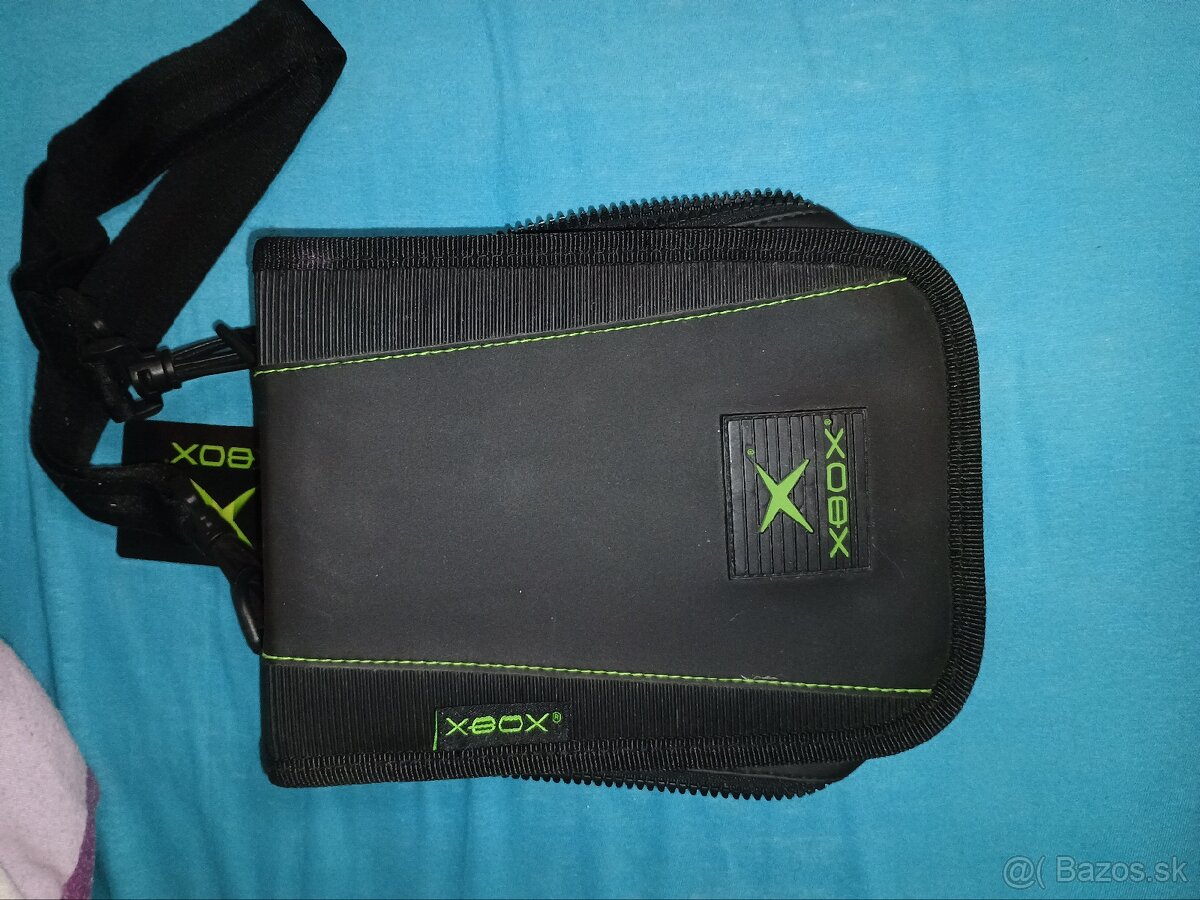 Zberatelska xbox taška na hry vintage 2000s