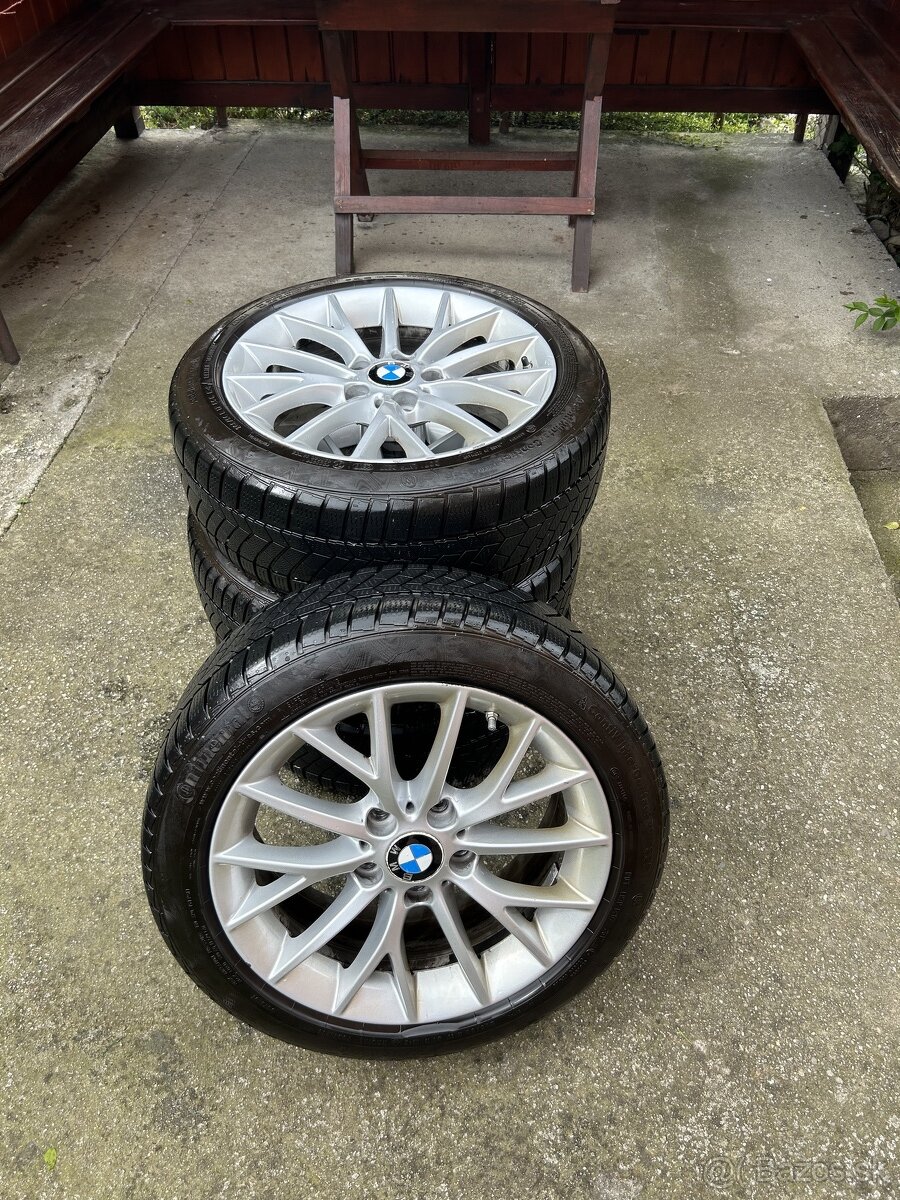 BMW kolesá so zimnými pneumatikami Continental, 205/50 R17
