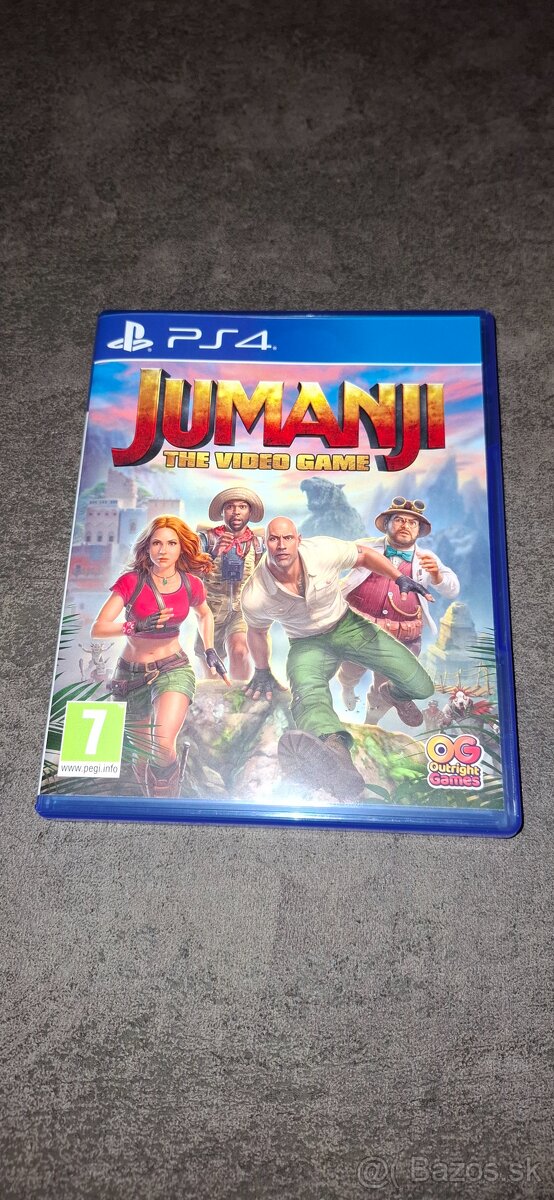 Jumanji the video game PS4