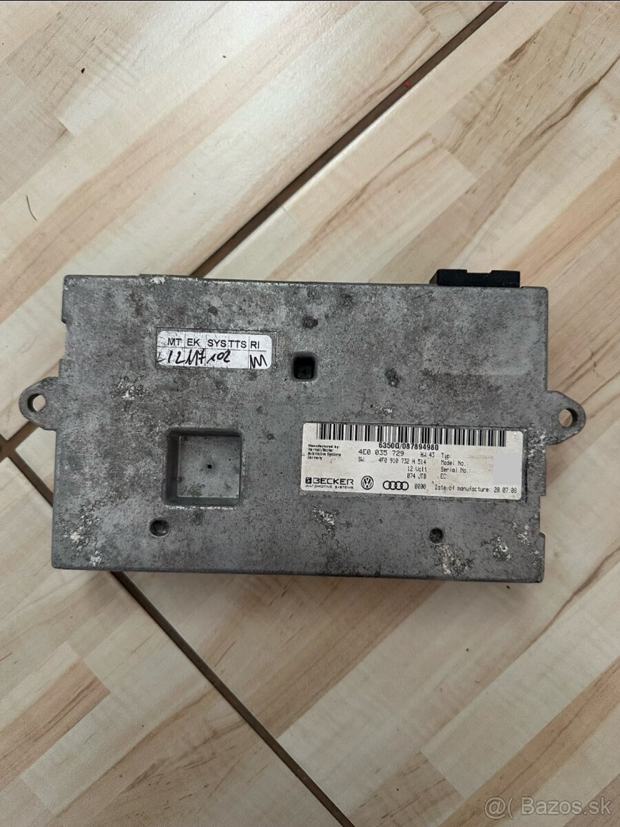 Audi A6 C6 4F MMI 2g control modul