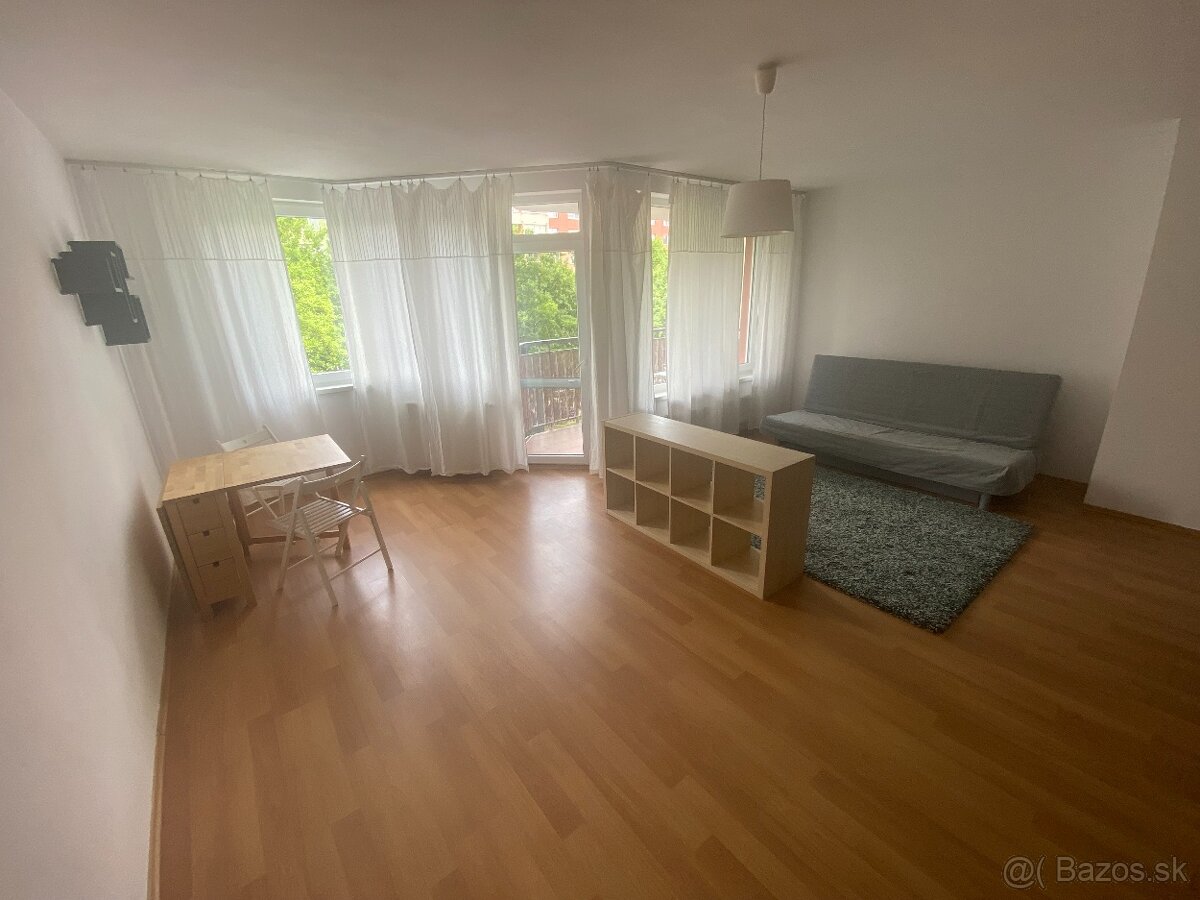 Prenájom bytu 1+kk, 52 m2, Jégeho alej