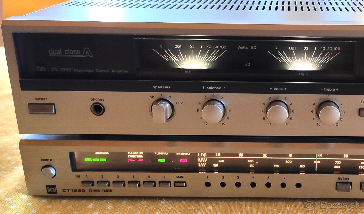Zosilňovač Dual CV 1260 + CT1250