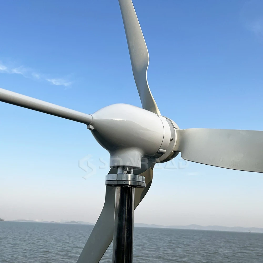 Zdokonalená veterná elektráreň 24-48V / 600W rotor 1.85m