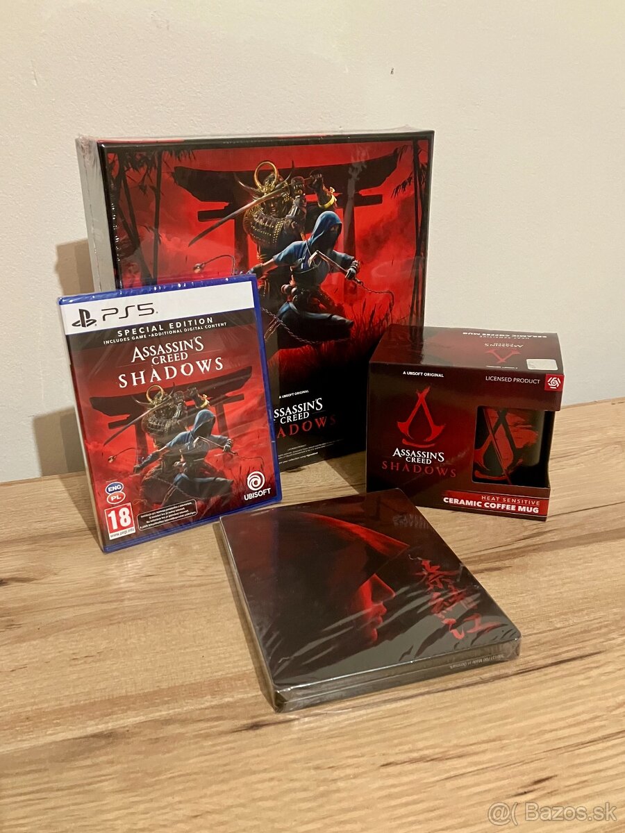 Bonusy + Assassins Creed Shadows Special Edition PS5