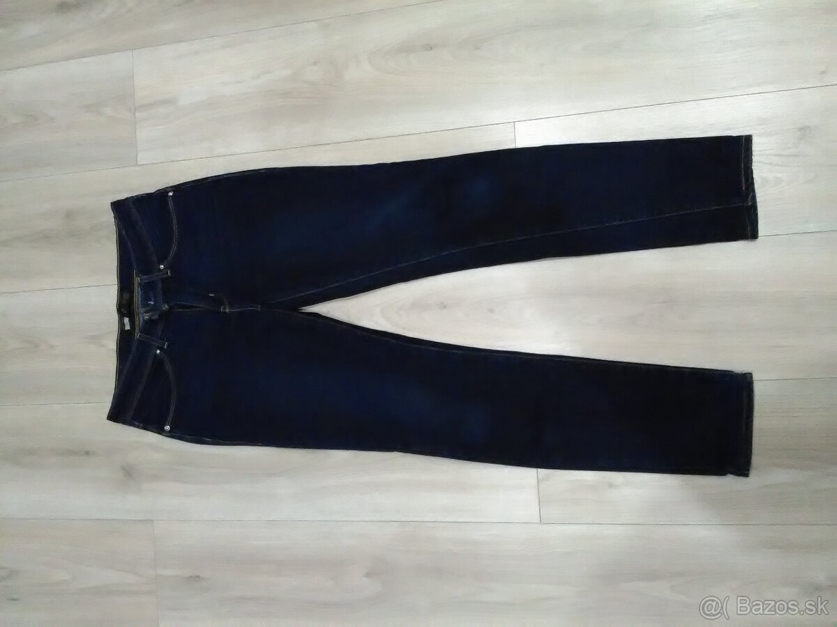 Predaj dámske značkové rifle:Levis a Denim Raw woman