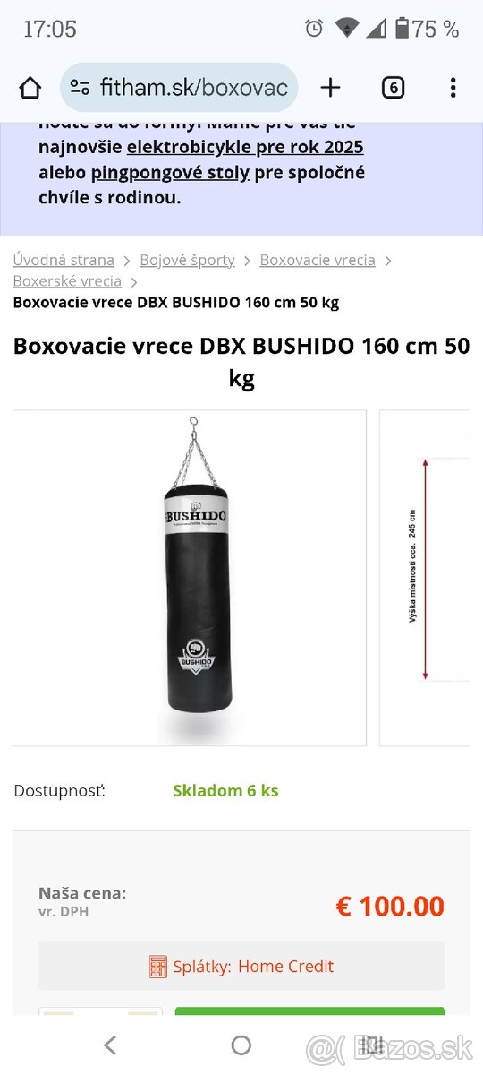 Boxovacie vrece+rukavice