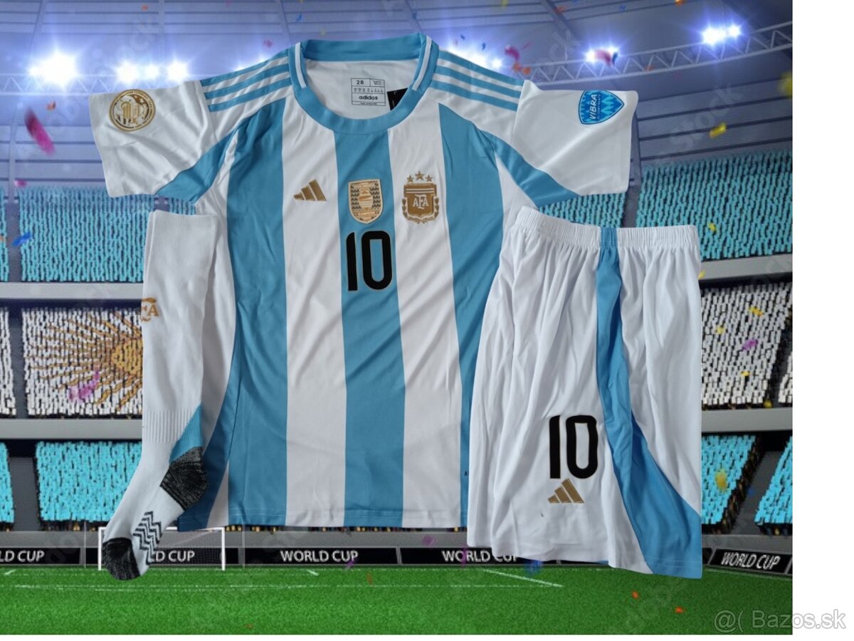 detský dres MESSI Argentína Copa America