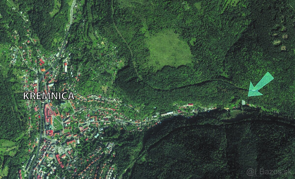 predám jedinečný pozemok na stavbu domu v Kremnici