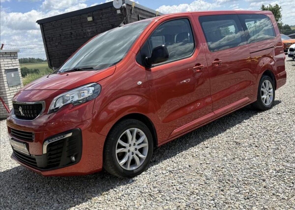 Peugeot Expert TRAVELLER NOVÉ V ČR LONG nafta manuál 110 kw