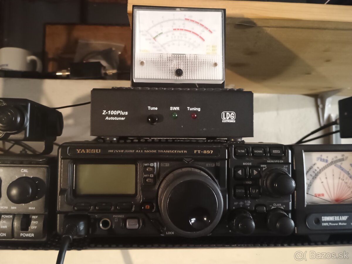 Predám Yaesu FT-897+tuner+swr meter