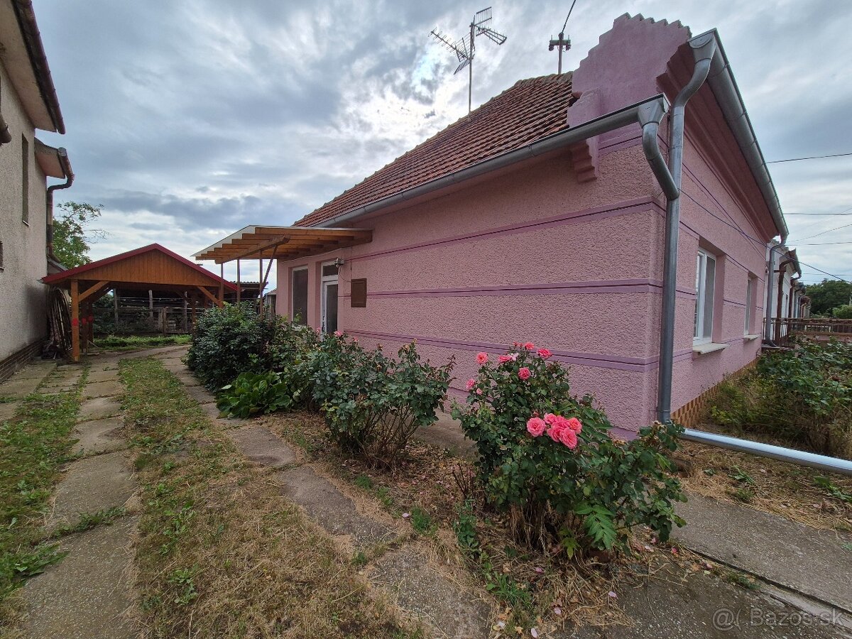 Na predaj 3 izbový rodinný dom v Bátorových Kosihách