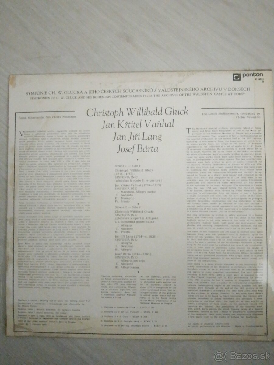 Predám LP Česká Filharmonie