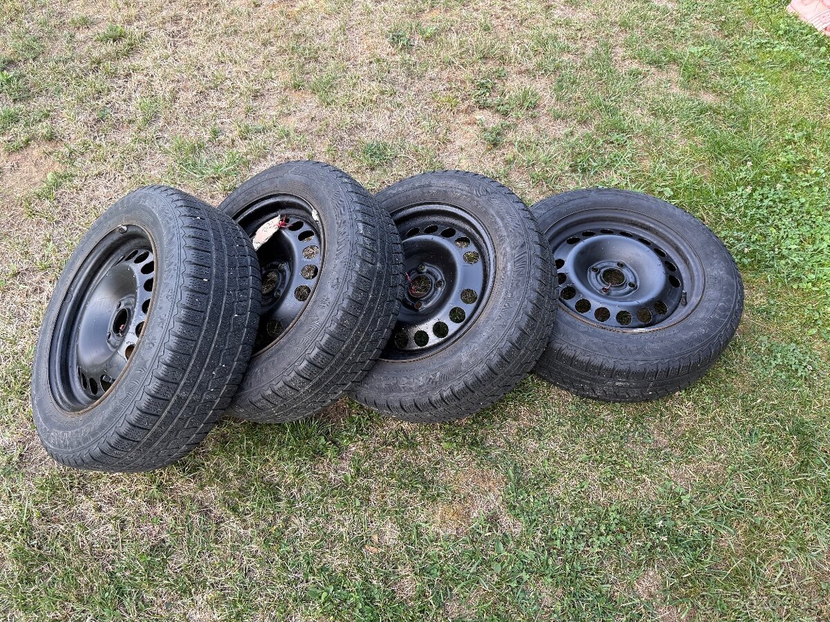 Nordica 195/65 R15 91T na plechových diskoch