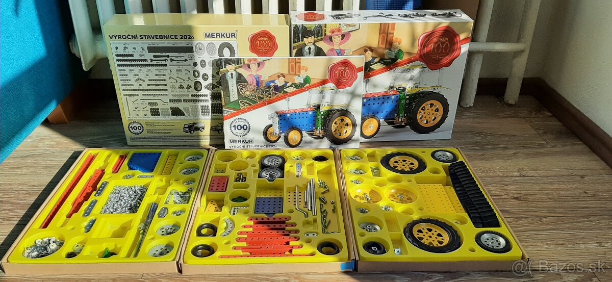 Merkur M2020 Výročná stavebnica - 753 dielov, 100 modelov