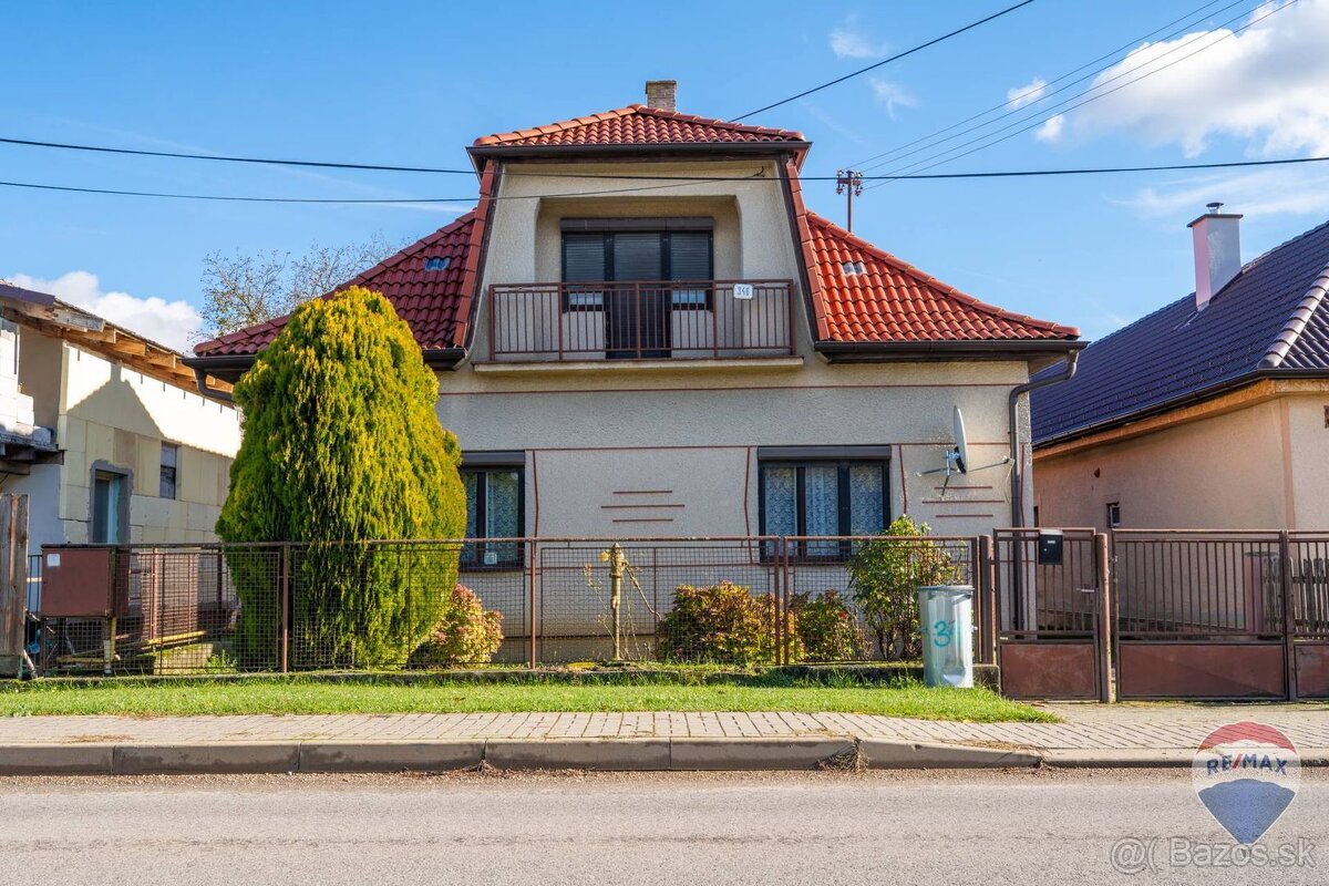 Na predaj rodinný dom