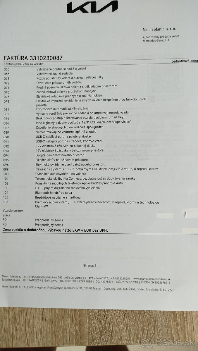 Predám KIA XCEED 1,5T-GDI 7DCT PLATINUM