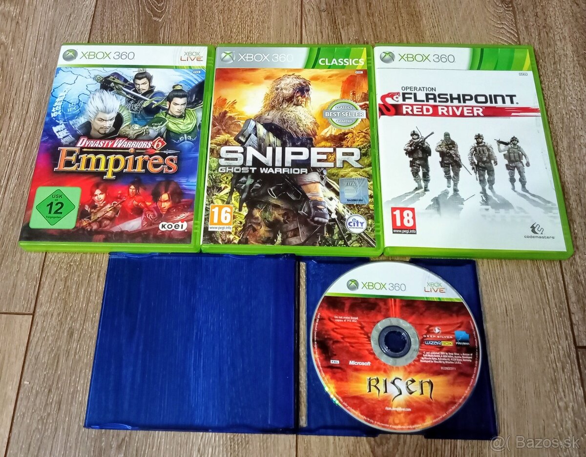 Predám hry na Xbox 360