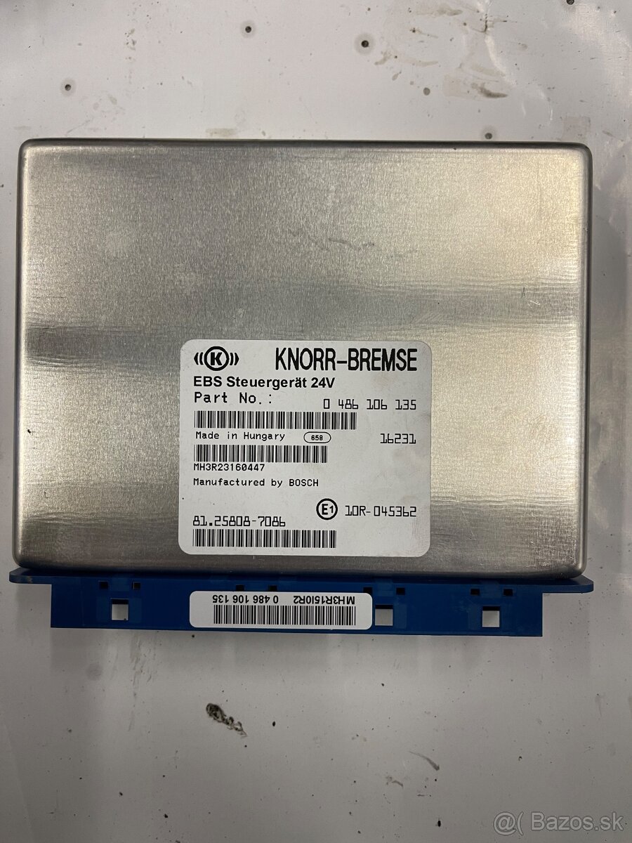 Řídicí jednotka EBS MAN TGX TGS TGA