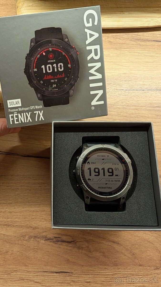 Garmin Fenix 7X Solar
