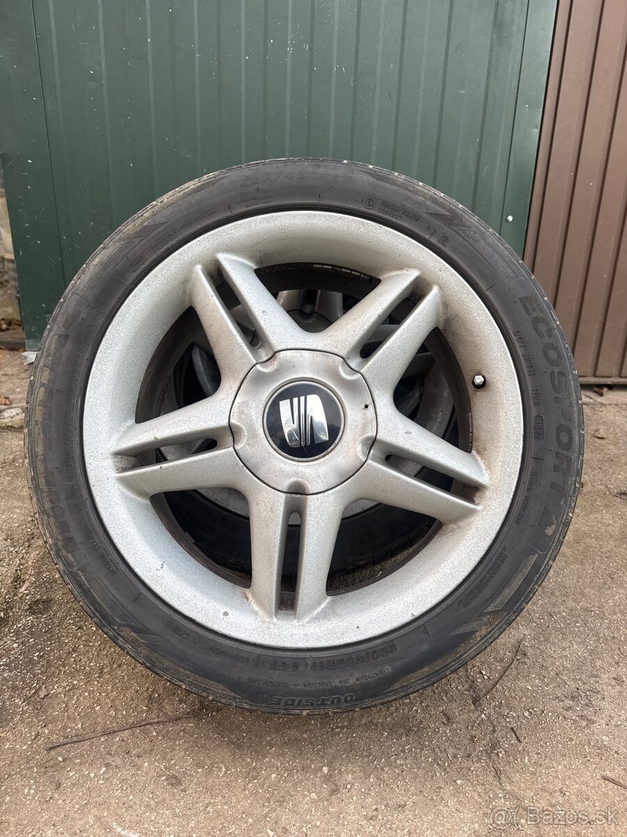 Hliníkové disky 5x100 R17 Seat Leon Top sport