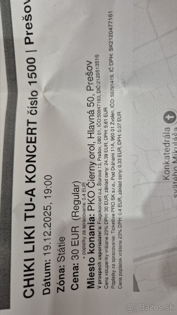 Chiki liki tu-a koncert číslo 1500 Prešov 2 ks