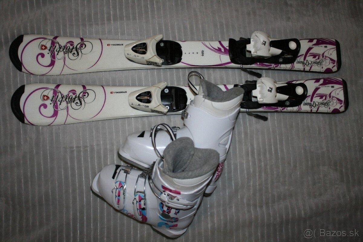 divcenske lyže Stockli sinox 80 cm , lyžiarky