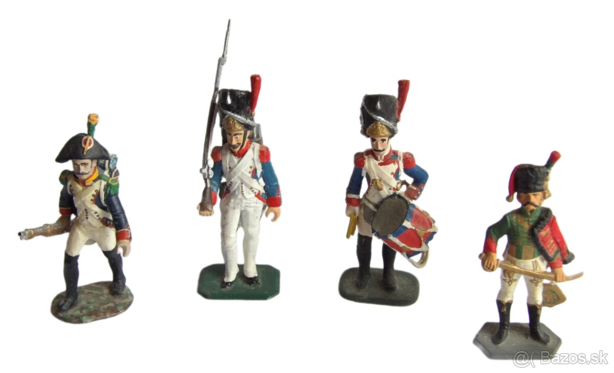 4 kusy cínových vojáků - Slavkov