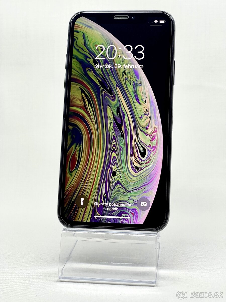 Apple iPhone XS 64 GB Space Gray - 94% Zdravie batérie