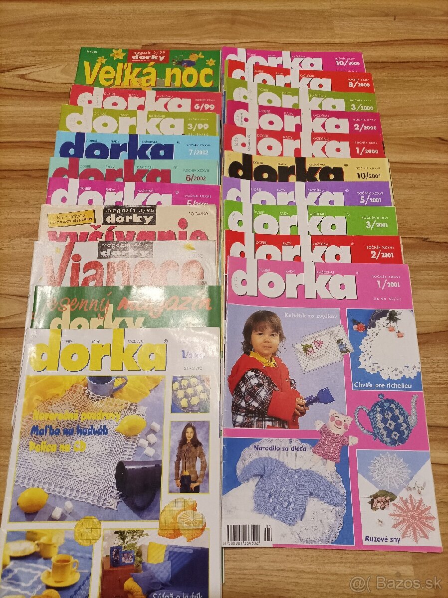 Časopis Dorka s prílohami
