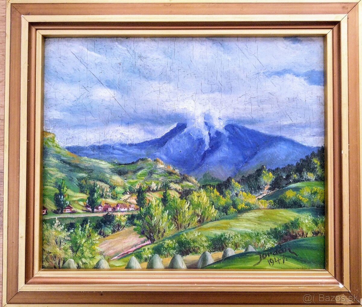 Krajina pri dedine