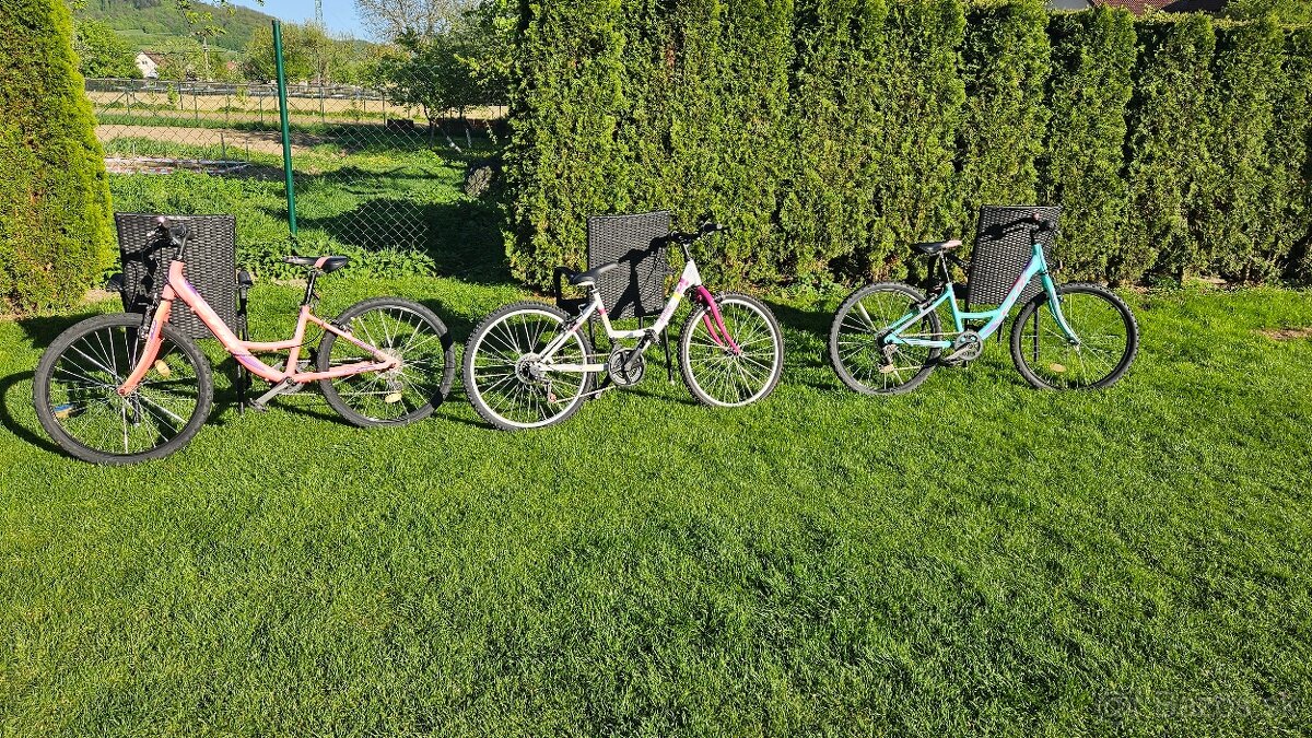 Predám bicykle veľkosť 24