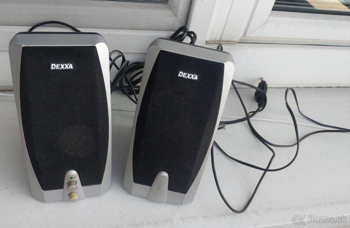Predám malé reproduktory k počítaču Dexxa speaker 80