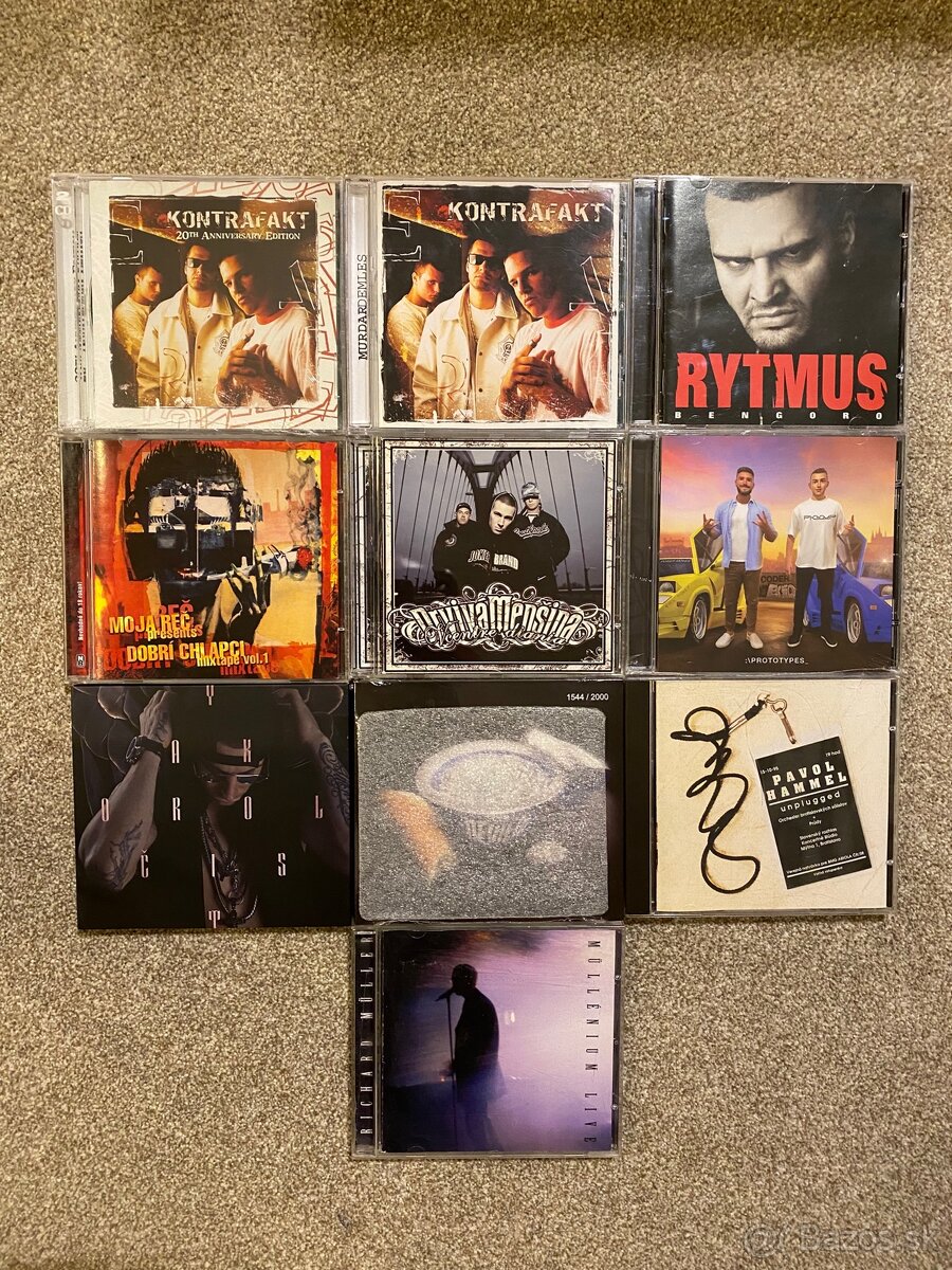 Rap Cd - Kontrafakt, D. menšina, Separ, M. Reč, Hammel
