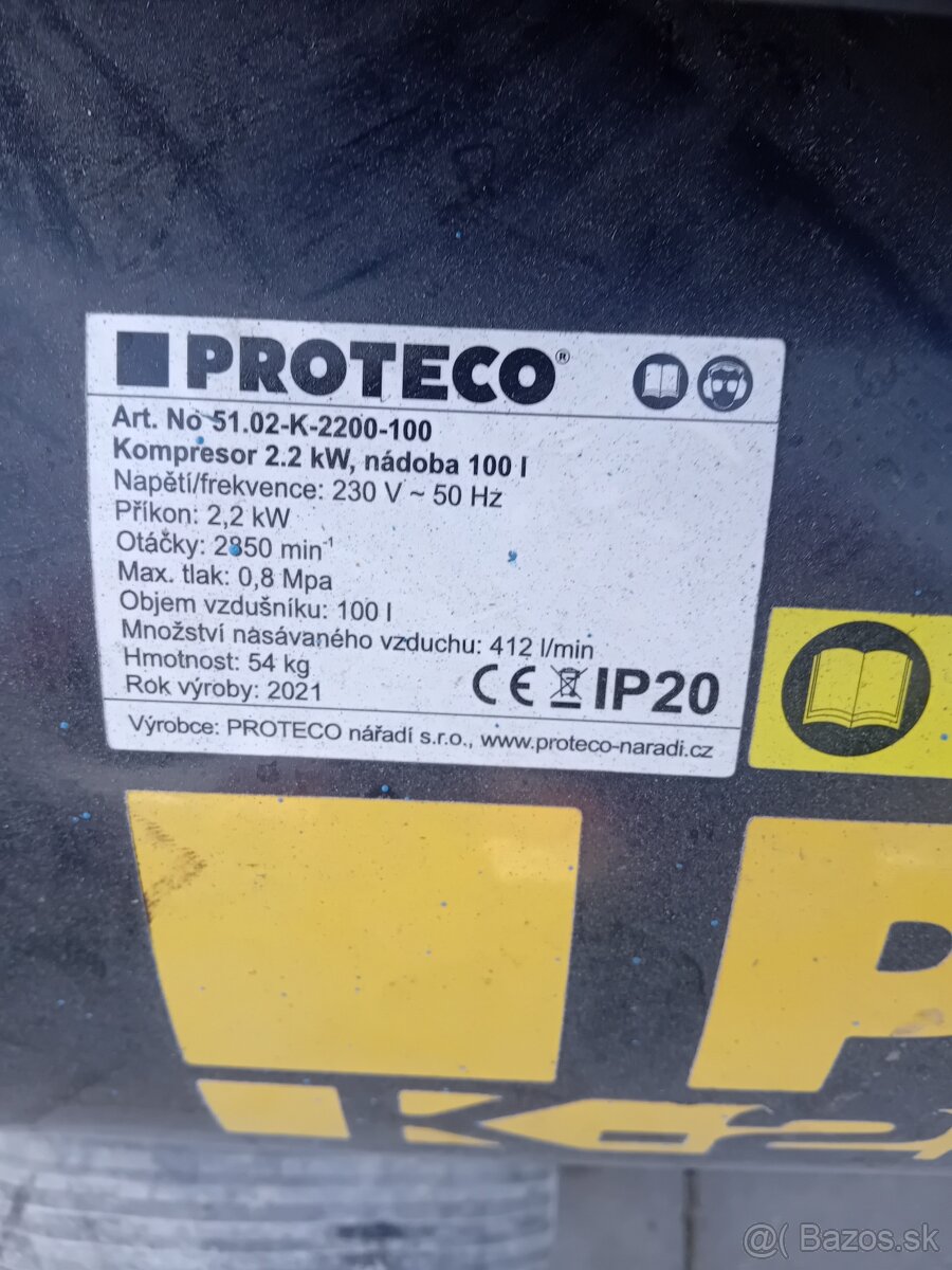 Predám kompresor 100l