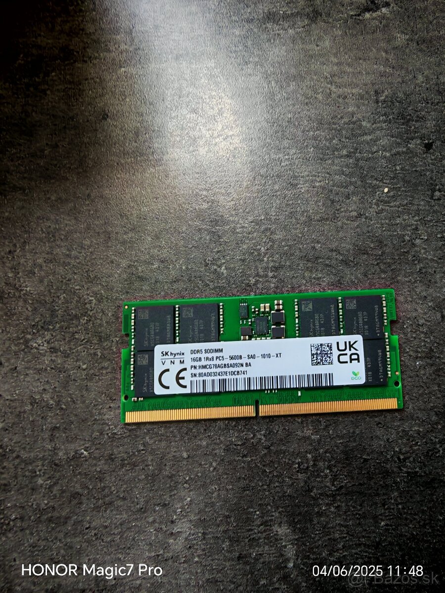 16GB DDR5 5600Mhz