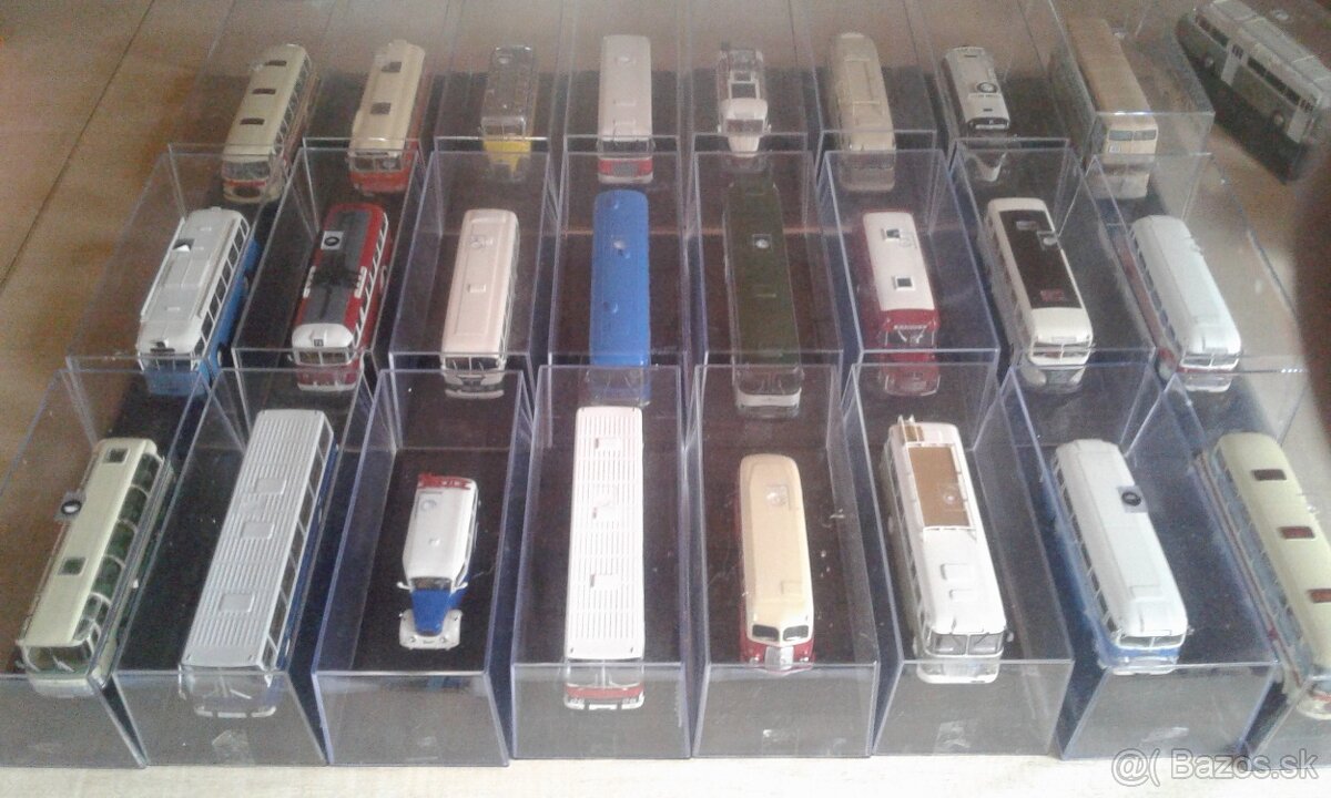 Zberateľské modely autobusov