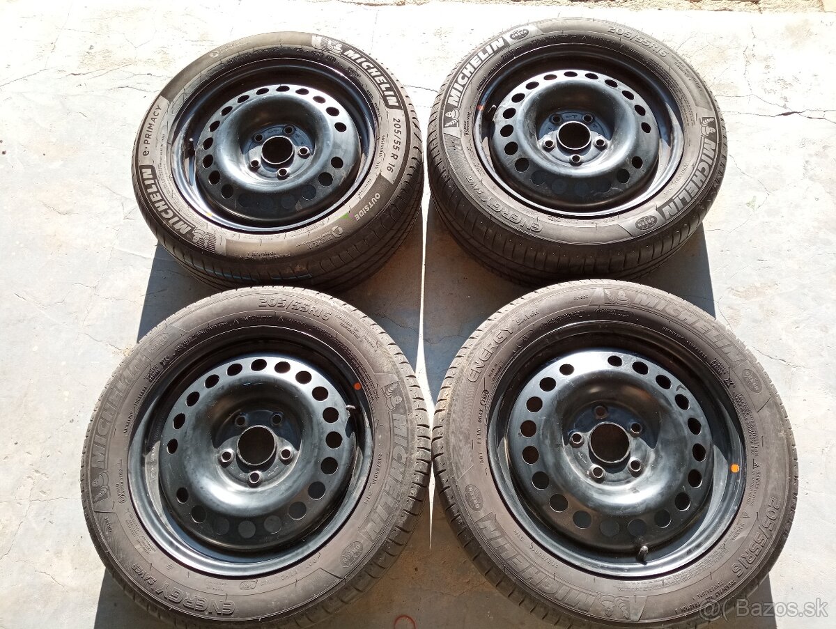 ZĽAVA Michelin letné 205/55 R16 5X114,3