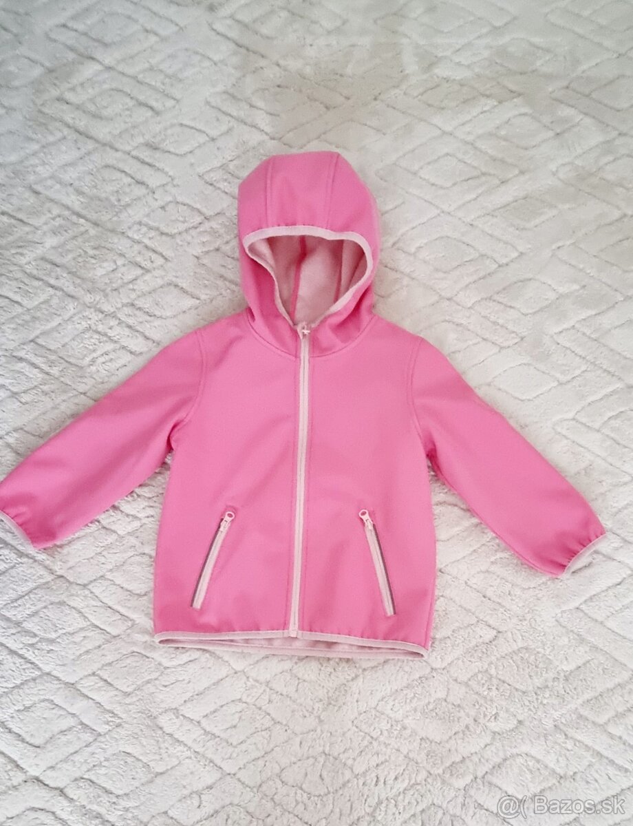 Softshellová bundička veľkosť 110/116