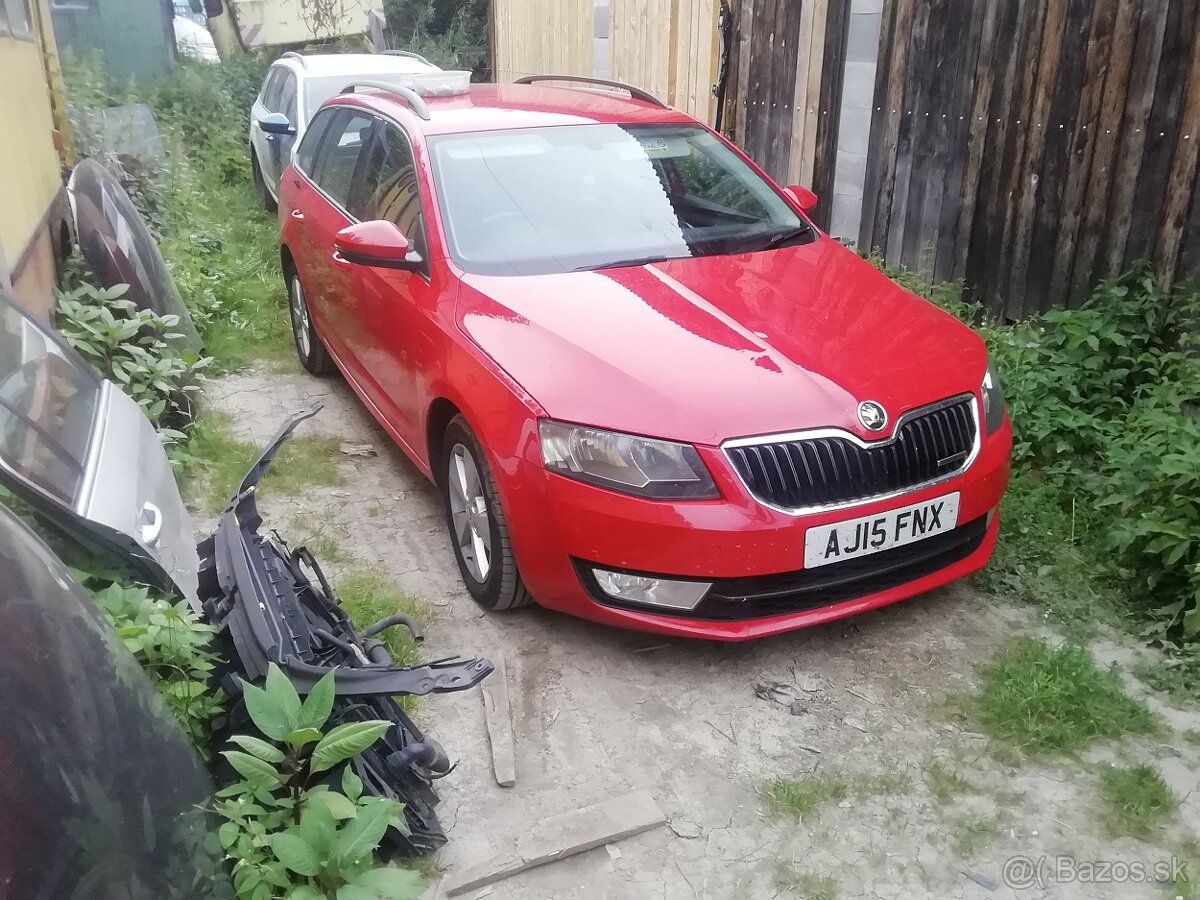 Rozpredám škoda octavia 3 combi 1,6 tdi
